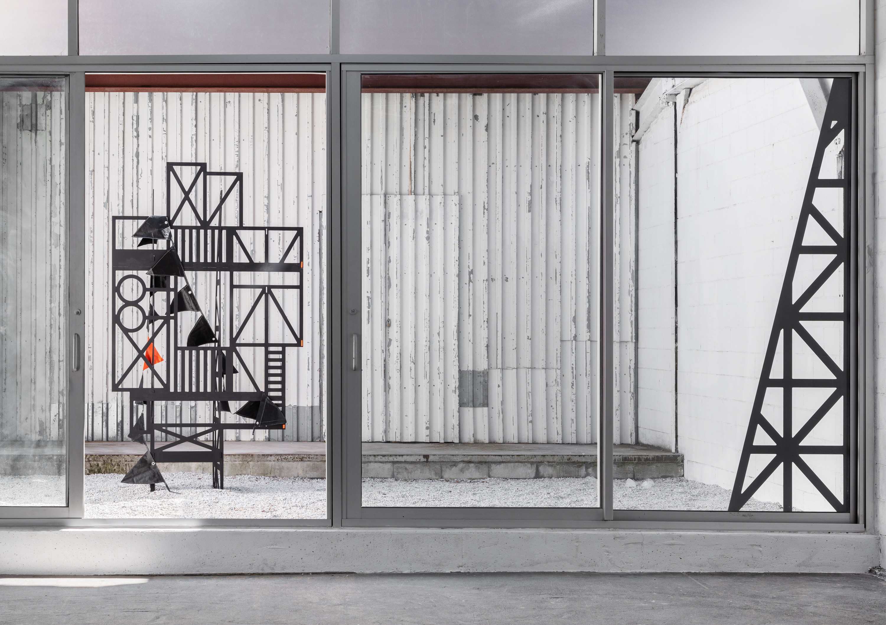 Yard installation view